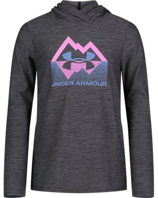 Girls' UA Stature Hooded T-Shirt | Under Armour