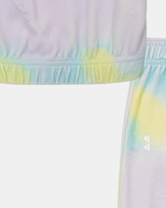Infant Girls' UA Soft Blur Velour Joggers Set