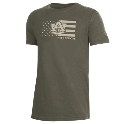 Kids' UA Freedom Performance Cotton Collegiate T-Shirt