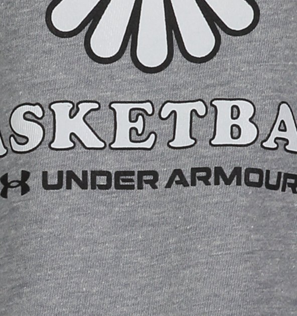 Under Armour Little Girls' UA Basketball Logo T-Shirt