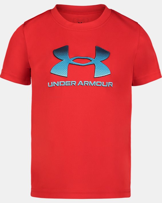 Little Boys' UA Mesh Fade Logo T-Shirt