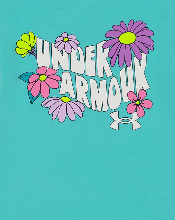 Little Girls' UA Floral Logo Shorts Set