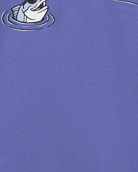 Under Armour Boys' Canoe Americana T-Shirt - Purple, Ymd