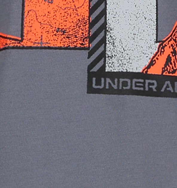 Under Armour Little Boys' UA Geodetic Logo T-Shirt