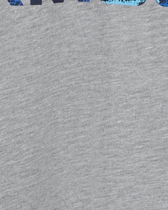 Under Armour Boys' Camo Logo T-Shirt - Gray, Ymd