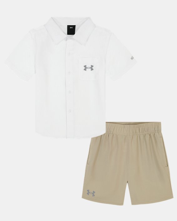 Little Boys' UA Woven Shirt Set