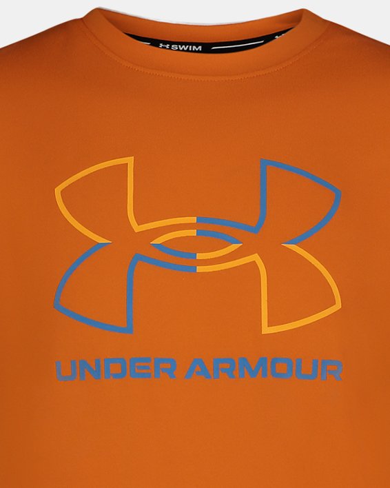 Boys' UA Split Logo Short Sleeve Surf Shirt