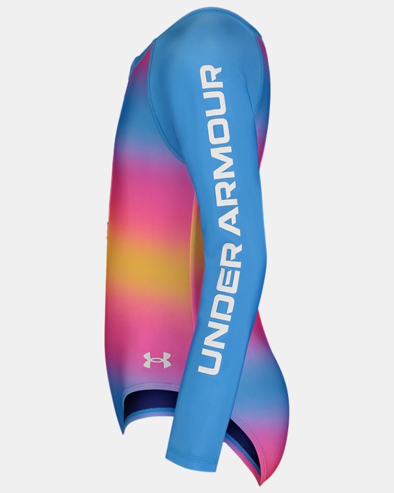 Girls' UA Ombre Zip-Up Long Sleeve Paddlesuit