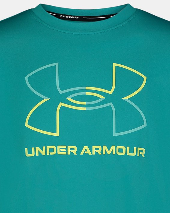 Little Boys' UA Split Logo Short Sleeve Surf Shirt