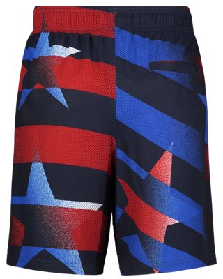Men's UA Flag Streamer Swim Volley Shorts