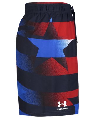 Men's UA Flag Streamer Swim Volley Shorts