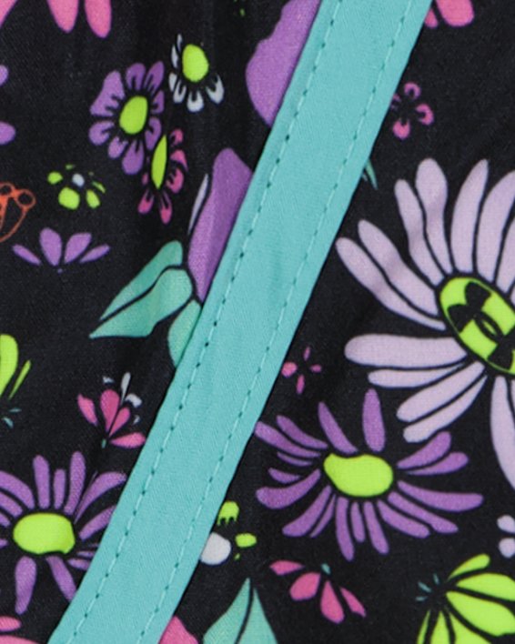 Newborn Girls' UA Floral Logo Shorts Set