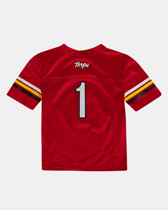 Men's UA ArmourFuse Maryland Football NIL Replica Jersey