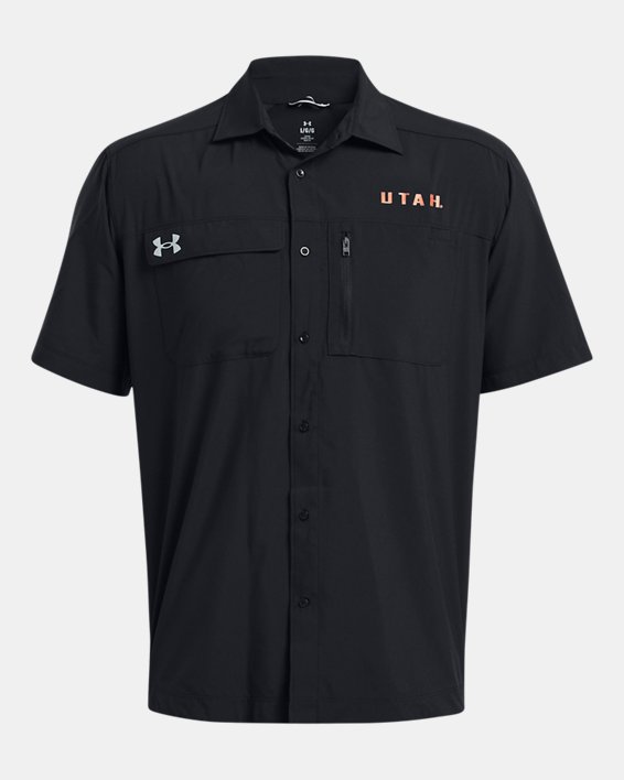 Men's UA Motivate Collegiate Button-Up