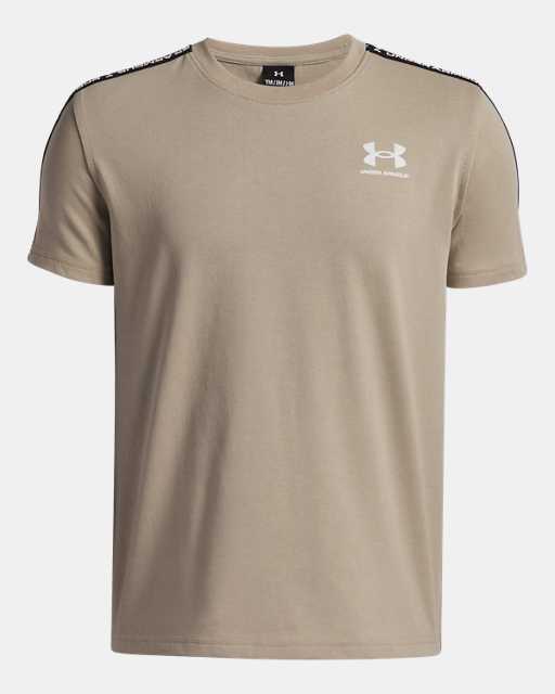Maglia a maniche corte UA Sportstyle Taped da ragazzo Maglia a maniche corte UA Sportstyle Taped da ragazzo
