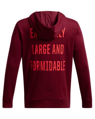 Project Rock Red One E.L.F. Men's Hoodie | Under Armour