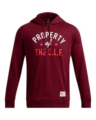 Project Rock Red One E.L.F. Men's Hoodie | Under Armour