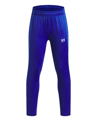 Pantalon d'entraînement Under Armour Challenger pour garçon Royal / Midnight Bleu Marine / Blanc YXS (122 - 127 cm)