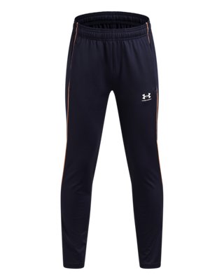 Under Armour Boys Blue Challenger Training ' Pants Midnight Navy / White Ymd (54 - 59 In)