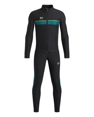 Under Armour Survêtement Challenger pour garçon Noir, Taille YXS (122 - 127 cm)