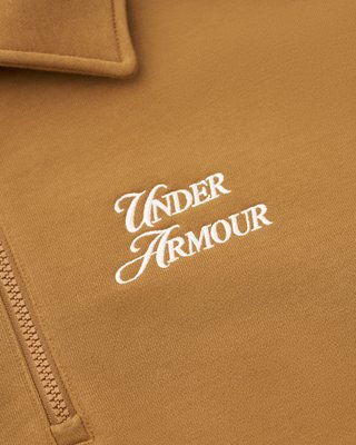 運動俱樂部毛圈布1/4拉鍊上衣 image number 4