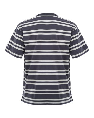 運動俱樂部條紋短袖T恤 image number 3