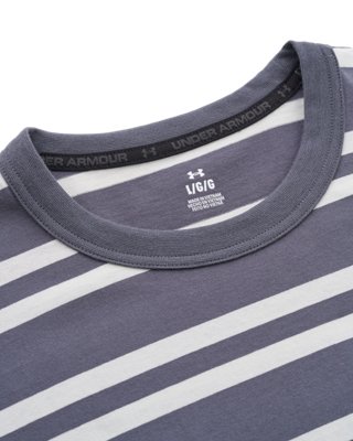 運動俱樂部條紋短袖T恤 image number 1