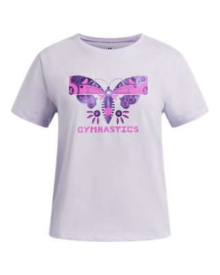 UA Gymnastics Girls’ Short Sleeve from Under Armour - $17.97