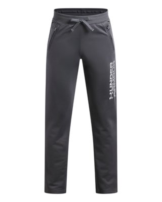 UA Icon Fleece Boys' Open-Hem Pants
