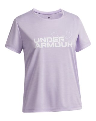 T-SHIRT AVEC LOGO EFFET TORSADÉ UA TECH