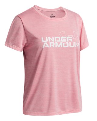 T-SHIRT AVEC LOGO EFFET TORSADÉ UA TECH