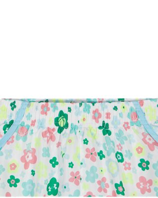 Комплект Under Armour UA Floral Logo Woven Microfiber Shorts Set для девочек, цвет: Светоотражающий — фото 2