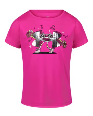 UA Tech Disco Little Girls' Short Sleeve
