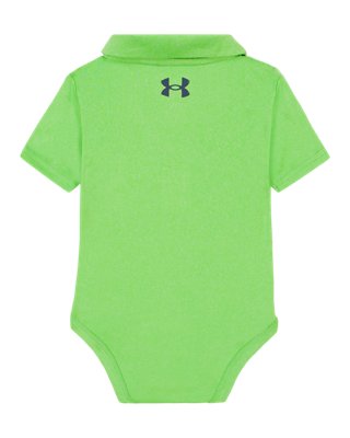 UA Twist Polo Newborn Boys' Bodysuit Under Armour