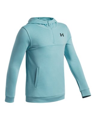 わかlil UA Rival Lightweight Boys' ¼ Zip Hoodie | Under Armour
