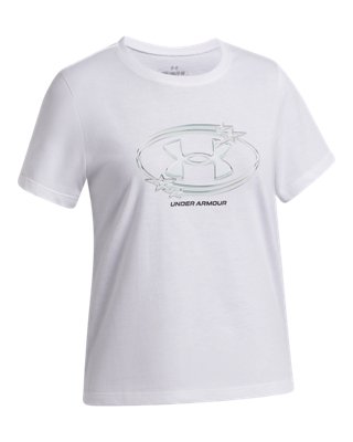 UA Star Logo Lockertag Girls' Short Sleeve | Under Armour
