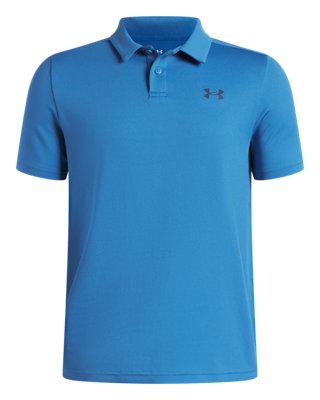 Under Armour Boys Blue Matchplay ' Polo Aegean / Academy Ymd (54 - 59 In)
