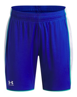 Short Under Armour Challenger Train pour garçon Royal / Blanc / Blanc YMD (137 - 149 cm)