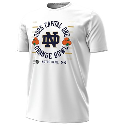 UA Notre Dame Orange Bowl Playoff Men's T-Shirt Under Armour