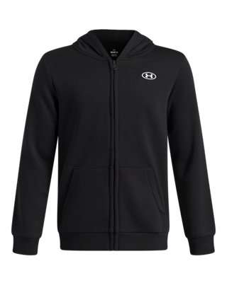 UA Rival Fleece Boys' Full-Zip Hoodie