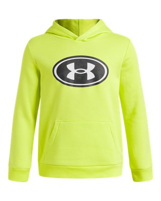 UA Rival Fleece Key Print Fill Boys' Hoodie