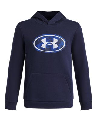 UA Rival Fleece Key Print Fill Boys' Hoodie