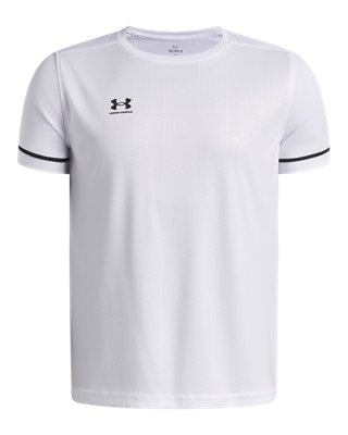 UA Challenger Stripe Boys' Short Sleeve Jersey