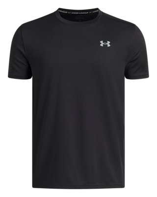 Under Armour Boys Black Tech™ Utility ' Short Sleeve / / Steel Yxl (63 - 67 In)