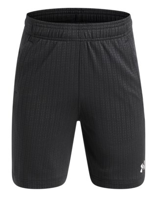 Under Armour Boys Black Tech™ Vent Jacq Rd ' Shorts / / White Yxl (63 - 67 In)