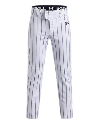 UA Utility Pro Pinstripe Tapered Boys' Baseball Pants