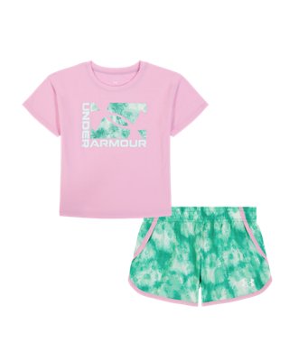 UA Woven Printed Toddler Girls’ Shorts Set from Under Armour - $44