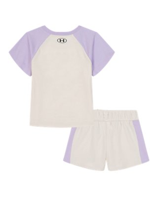 UA French Terry Little Girls' Shorts Set | Under Armour
