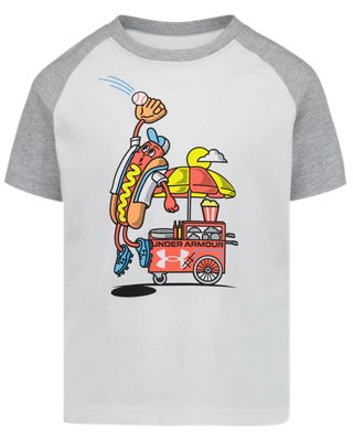 UA Hot Dog Catch Toddler Boys’ T-Shirt from Under Armour - $20