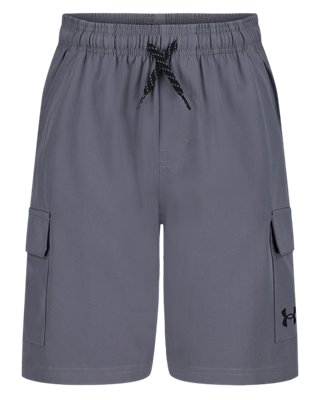 UA Traverse Cargo Boys’ Shorts from Under Armour - $42
